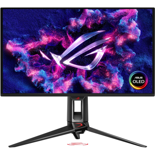 Monitor QD-OLED ASUS ROG Swift OLED PG27UCDM, 26.5 inch, 3840x2160, 0.03 ms GTG, Black