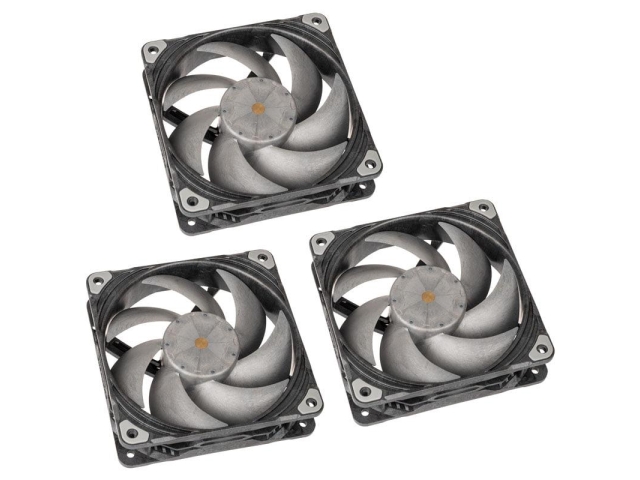 Ventilator Phanteks T30 PWM, 120 mm, Grey, 3 bucati