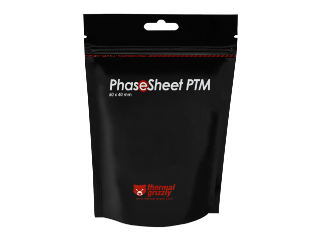 Pad Termic Thermal Grizzly PhaseSheet PTM, 50 x 40 mm