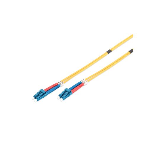 Patch Cord Fibra Optica Digitus by Assmann DK-2933-03, Single-Mode, OS2, Duplex LC/PC - Duplex LC/PC, 3 m
