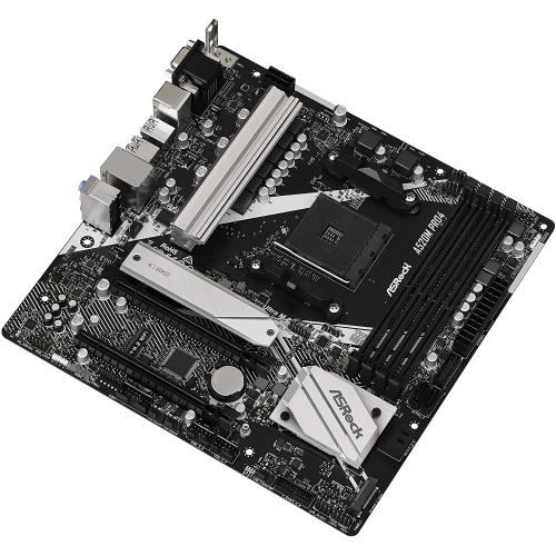 Placa de baza ASRock A520M Pro4, AMD A520, socket AM4, mATX