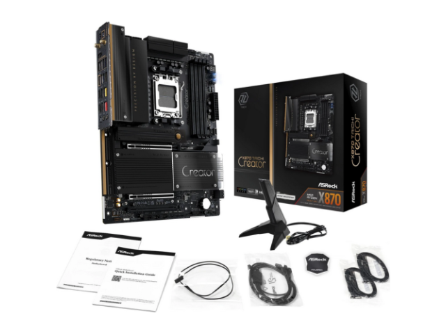 Placa de baza ASRock X870 Taichi Creator, AMD X870, Socket AM5, ATX