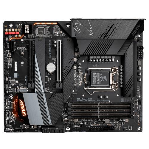 Placa de baza Gigabyte Z590 AORUS Elite, Intel Z590, Socket 1200, ATX