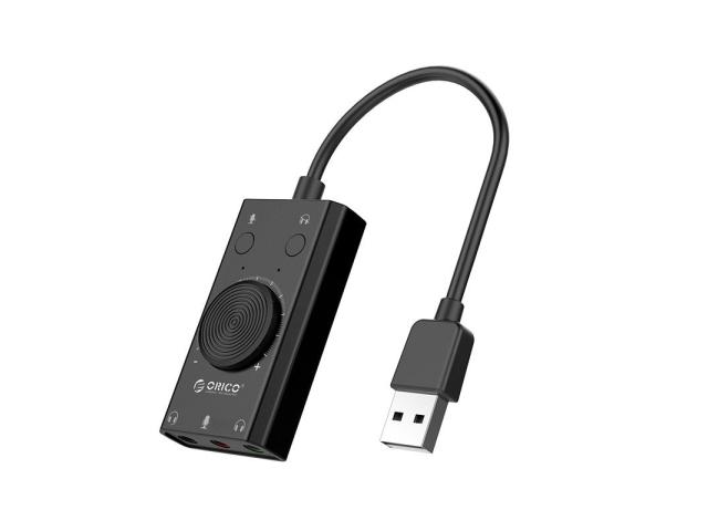Placa de sunet USB Orico SC2, Black