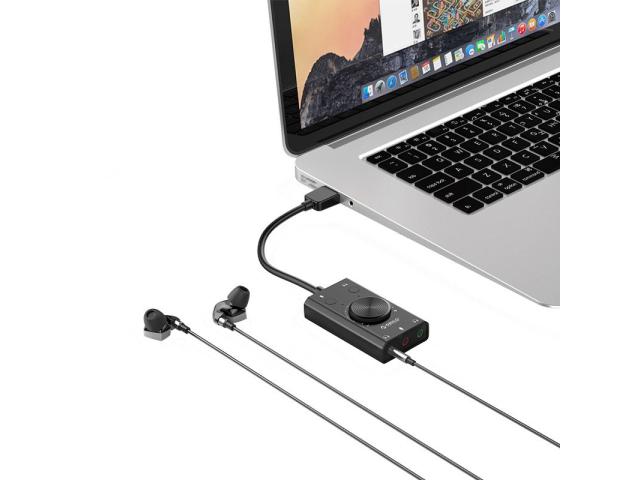 Placa de sunet USB Orico SC2, Black