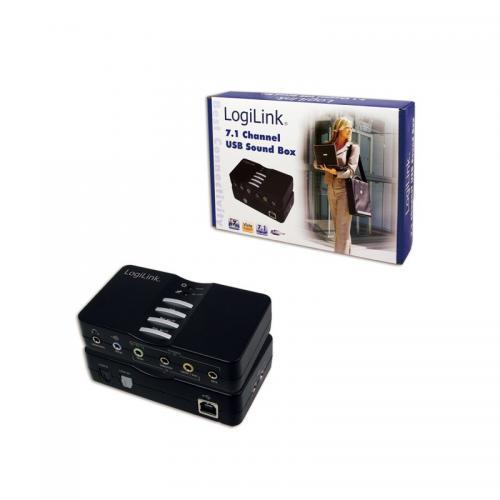 Placa de sunet Logilink UA0099 Sound Box 7.1, USB