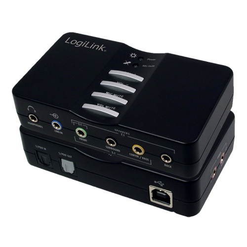 Placa de sunet Logilink UA0099 Sound Box 7.1, USB