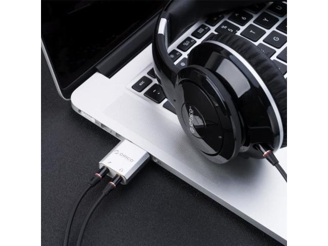 Placa de sunet Orico SK02, Silver