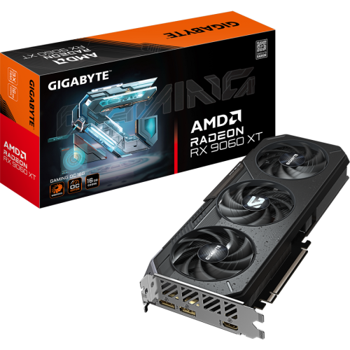 Placa video Gigabyte AMD Radeon RX 9060 XT GAMING OC 16GB, GDDR6, 128 bit
