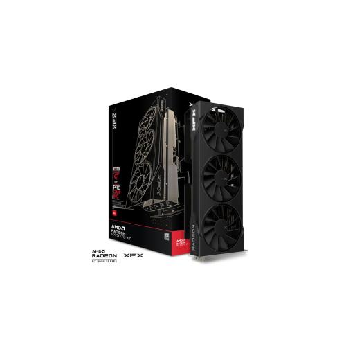 Placa video XFX AMD Radeon RX 9070 XT Swift Triple Fan 16 GB, GDDR6, 256 bit