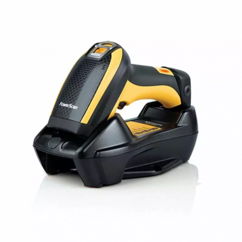 Cititor coduri de bare Datalogic PowerScan PM9501, 2D, 433 Mhz, USB, RS232, Black-Yellow