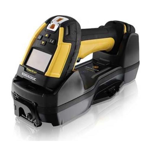Cititor de coduri de bare Datalogic PowerScan PM9600 PM9600-DHP433RBK10, 2D, 433MHz, Black-Yellow