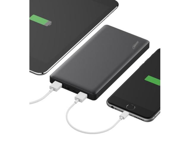Baterie portabila Hame P50C QC3, 10000mAh, 2x USB, 1x USB-C, Black - Grey