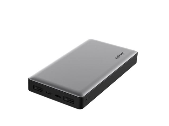 Baterie portabila Hame P51D QC3, 15000mAh, 2x USB, 1x USB-C, Black - Grey