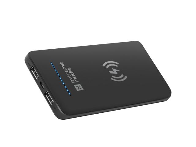 Baterie portabila Natec NPB-1220, 10000mAh, 1x USB-A, 1x USB-C, Black