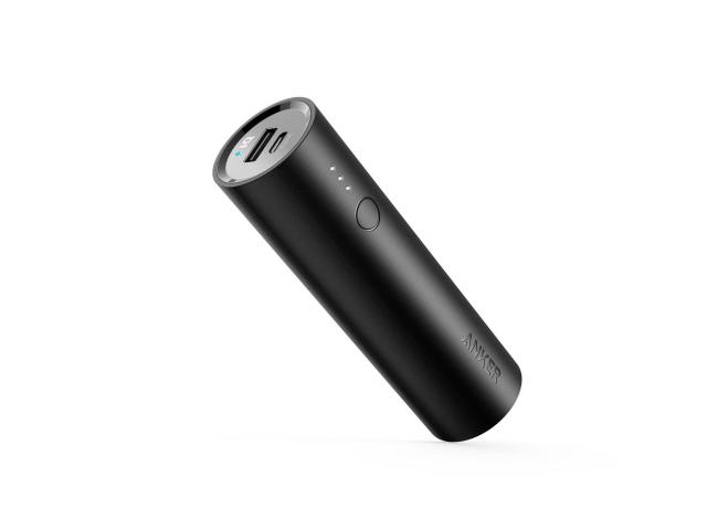 Baterie portabila Anker PowerCore A1109G11, 5000mAh, USB, microUSB, Black