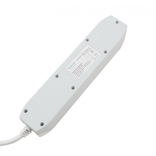 Prelungitor Spacer PP-3-30-TC-USB, 3x Schuko, 3m, White