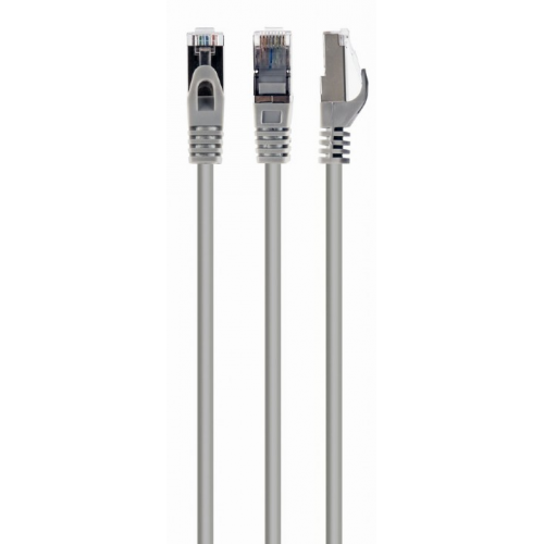 Patch Cord Gembird PP6A-LSZHCU-7.5M, Cat6a, S/FTP, 7.5m, Gray