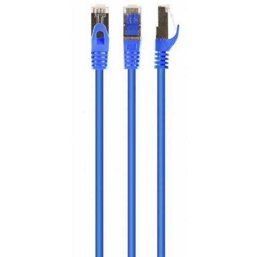 Patchcord Gembird PP6A-LSZHCU-B-2M, Cat. 6A, S/FTP, 2m, Blue