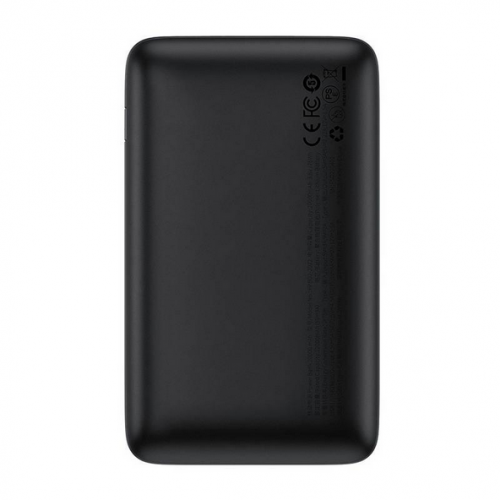 Baterie portabila Baseus Bipow Pro, 20000mAh, 2 x USB-A, 1 x USB-C, Black