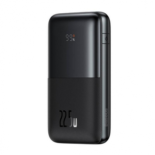 Baterie portabila Baseus Bipow Pro, 20000mAh, 2 x USB-A, 1 x USB-C, Black