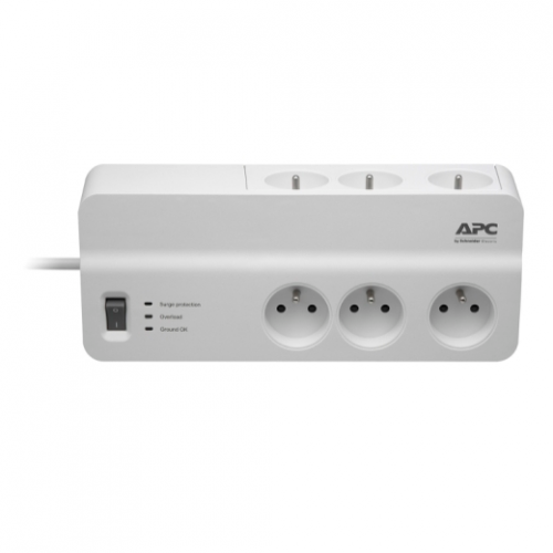Prelungitor APC Essential SurgeArrest, 6 prize, 1.8m, White
