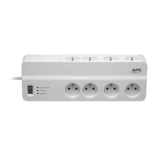 Prelungitor APC Essential SurgeArrest, 8 prize, 1.8m, White