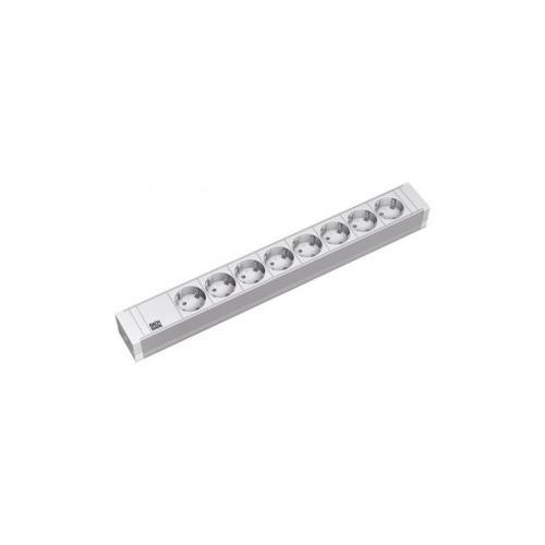 PDU Bachmann 333.601, 8x Schuko, White