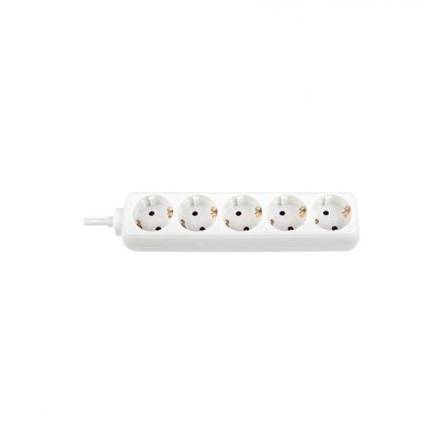 Prelungitor Bachmann SELLY 5xCEE7, 5 prize schuko, 3m, White