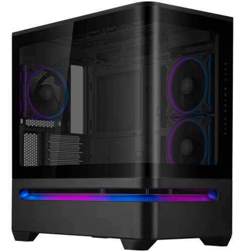 Carcasa ASUS AP202 Prime TG ARGB Black, Fara sursa