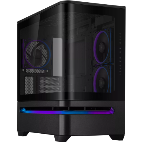 Carcasa ASUS AP202 Prime TG ARGB Black, Fara sursa
