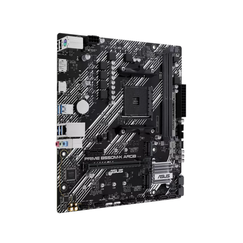 Placa de baza ASUS PRIME B550M-K ARGB, AMD B550, socket AM4, mATX