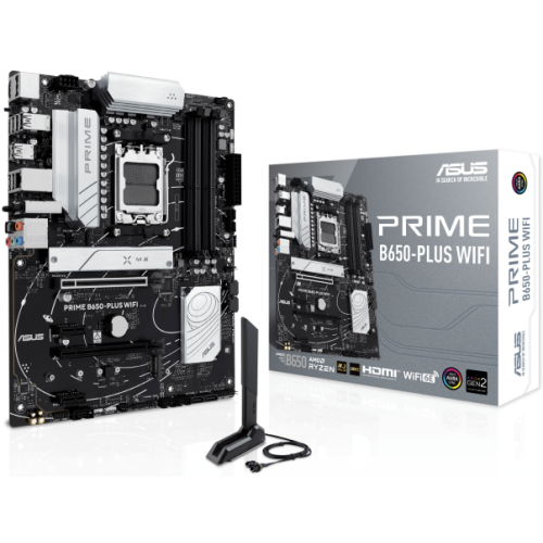 Placa de baza ASUS PRIME B650-PLUS WIFI, AMD B650, Socket AM5, ATX