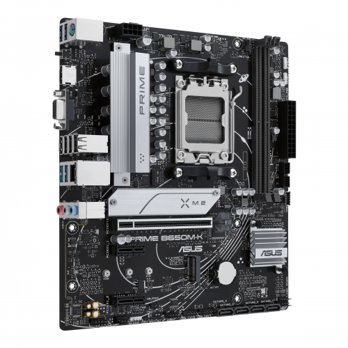 Placa de baza ASUS PRIME B650M-K, AMD B650, Socket AM5, mATX