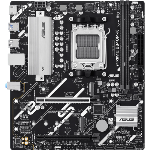 Placa de baza ASUS PRIME B840M-K, AMD B840, Socket AM5, mATX