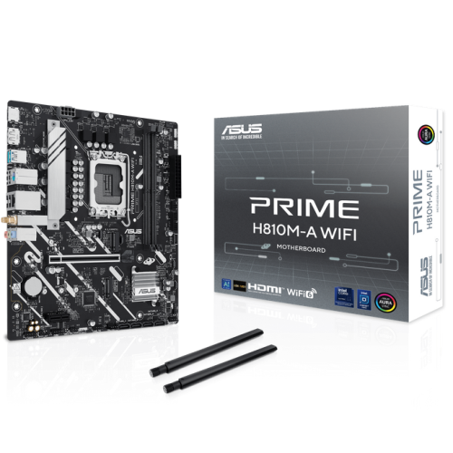 Placa de baza ASUS PRIME H810M-A WIFI, Intel H810, Socket 1851, mATX