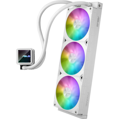 Cooler procesor ASUS PRIME LC 360 White Edition, ARGB LED, 3 x 120 mm, White