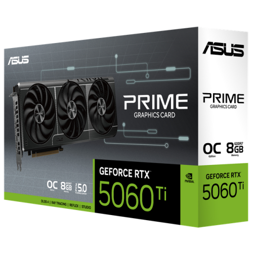Placa video ASUS nVidia GeForce RTX 5060 Ti PRIME OC 8GB, GDDR7, 128 bit