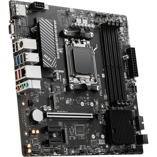 Placa de baza MSI PRO B650M-P, AMD B650, Socket AM5, mATX