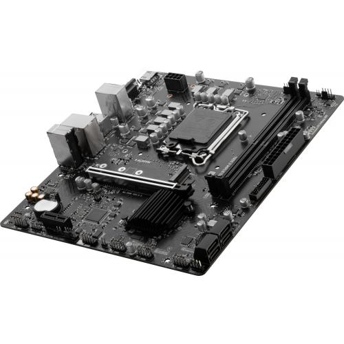 Placa de baza MSI PRO B760M-E  DDR4, Intel B760, Socket 1700, mATX