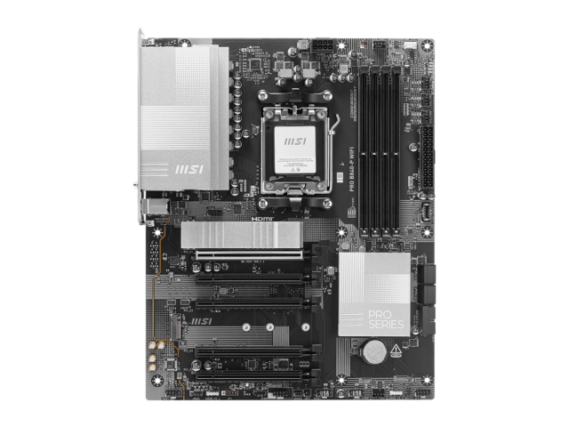 Placa de baza MSI PRO B840-P WIFI, AMD B840, Socket AM5, ATX