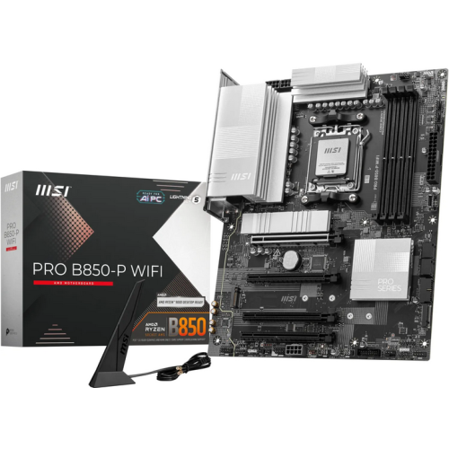 Placa de baza MSI PRO B850-P WIFI, AMD B850, Socket AM5, ATX