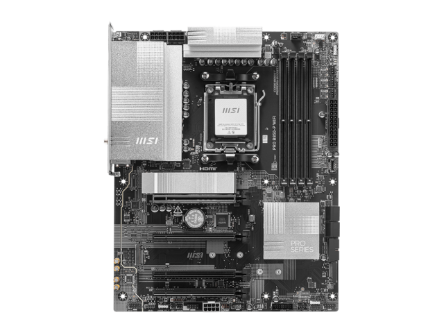 Placa de baza MSI PRO B850-P WIFI, AMD B850, Socket AM5, ATX