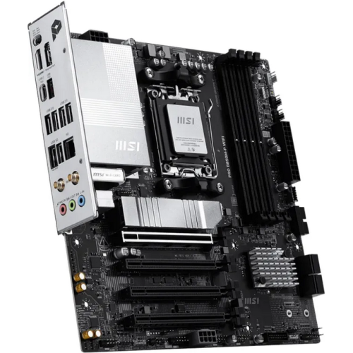 Placa de baza MSI PRO B850M-P WIFI, AMD B850, Socket AM5, mATX
