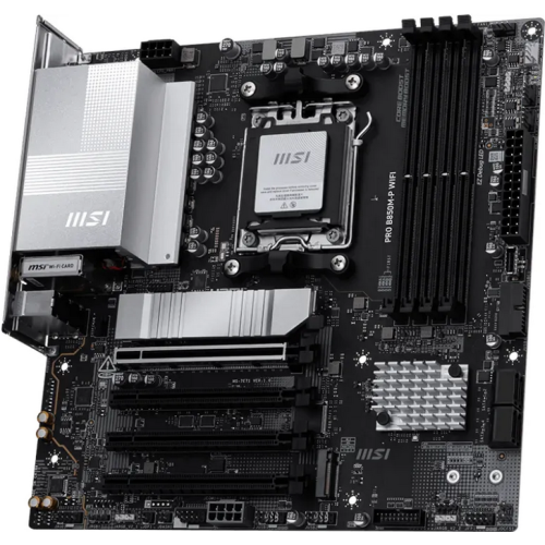 Placa de baza MSI PRO B850M-P WIFI, AMD B850, Socket AM5, mATX
