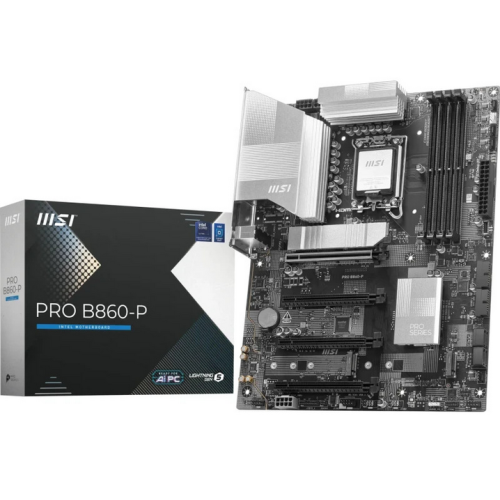 Placa de baza MSI PRO B860-P, Intel B860, Socket 1851, ATX