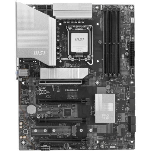 Placa de baza MSI PRO B860-P, Intel B860, Socket 1851, ATX