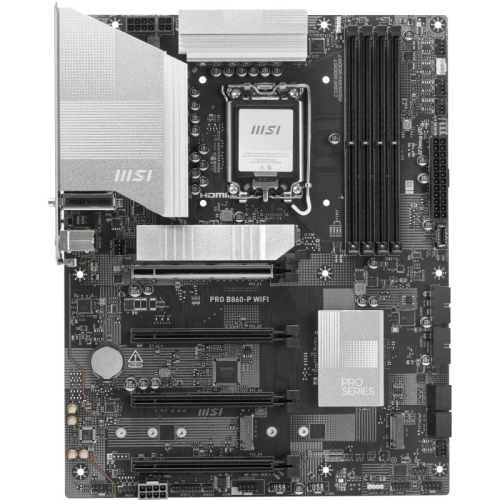 Placa de baza MSI PRO B860-P WIFI, Intel B860, Socket 1851, ATX