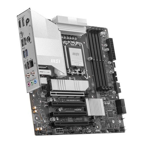 Placa de baza MSI PRO B860M-A WIFI, Intel B860, Socket 1851, mATX