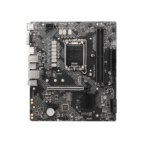 Placa de baza MSI PRO H610M-G, Intel H610, Socket 1700, mATX